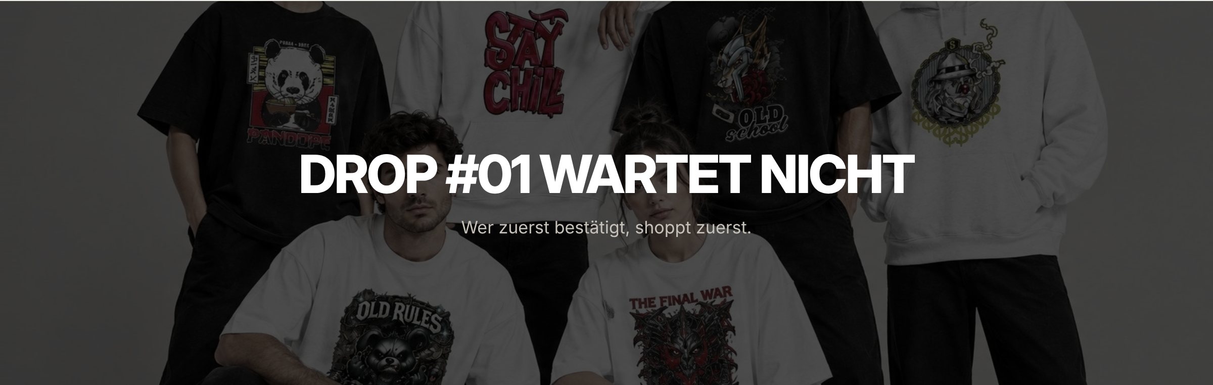 Drop #01 wartet nicht.